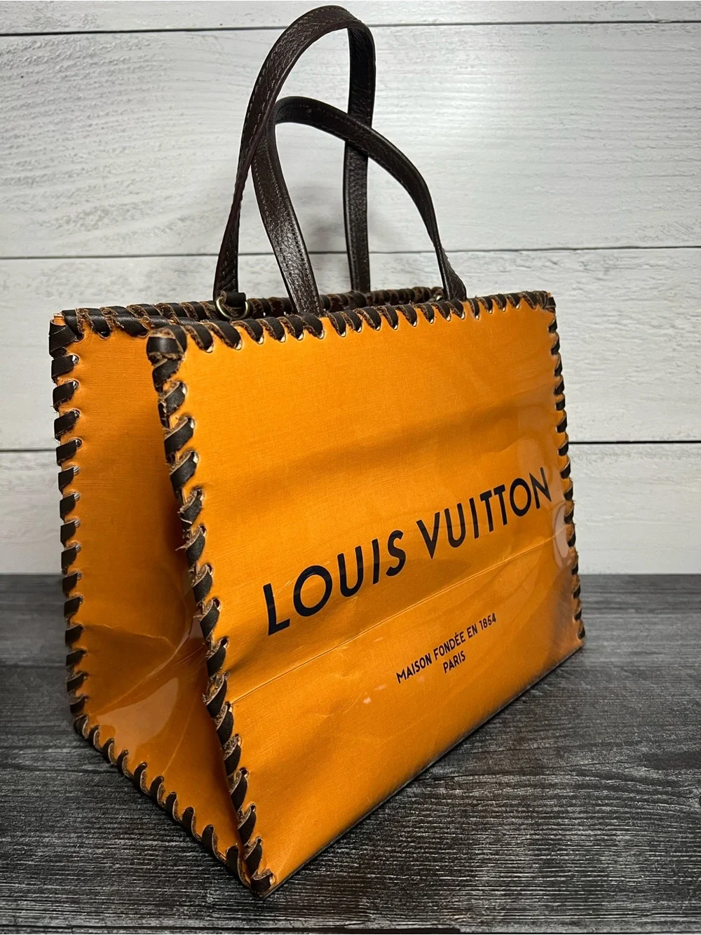 Louis Vuitton Paperbag Shoppers Bag (upcycled)